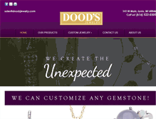 Tablet Screenshot of doodsjewelry.com